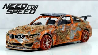 Restoration Need For Speed BMW M4 GTS Restoring and Custom diecast model cars #rc #viral #video