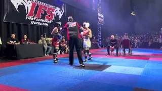 Brandon’s kickboxing debut 3/29/24