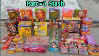 Part = 1 Diwali Stash 2021 || Diwali New Crackers stash || #Diwali Stash | #DiwaliCrackers | #Diwali