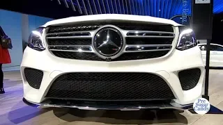 2019 Mercedes GLS 550 4Matic SUV - Exterior and Interior Walkaround - 2018 LA Auto Show