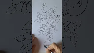 Stile shabby come preparare un disegno di fiori