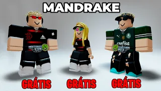 COMO FAZER SKIN MANDRAKE GRATIS NO ROBLOX