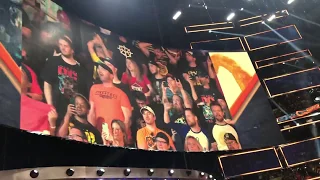 WWECHAMPION Kofi Kingston entrance SUMMERSLAM Toronto 2019.08.11 Scotiabank Arena
