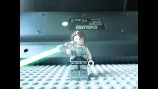 Lego Lightsaber test(Stop motion)