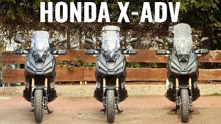 Honda X-ADV 750 - Tall Windshield Test