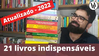 Biblioteca básica do professor de português (2022) | Vídeo atualizado! | 21 livros indispensáveis