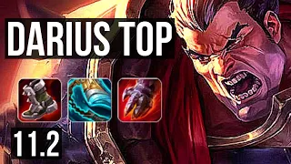 DARIUS vs VIEGO (TOP) | 6 solo kills, Legendary, 14/4/6 | NA Diamond | v11.2