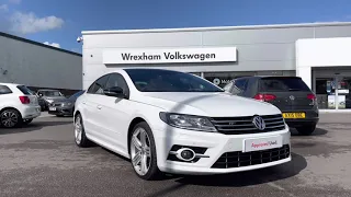 Volkswagen CC R-Line Black Edition 2.0 TDI Pure White Used | Wrexham Volkswagen