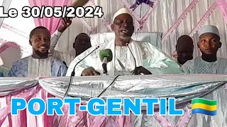 CHÉRIF OUSMANE MADANI HAÏDARA AU PORT-GENTIL 🇬🇦  GABON. LE  30 MAI 2024