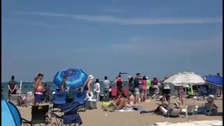 Blue Angels Sneak Pass at the 2017 Chicago Air and Water Show