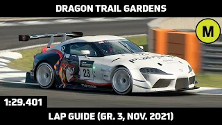 Gran Turismo Sport - Daily Race Lap Guide - Dragon Trail Gardens - Toyota GR Supra Racing Concept