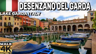 WALKING TOUR OF DESENZANO DEL GARDA, CITY CENTER WALK. MAY 2023. 4K 60FPS | LAKE GARDA ITALY