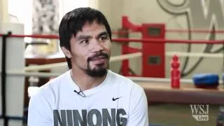 Manny Pacquiao Sings "Imagine" With WSJ Reporter - WSJ Interview Sneak Peak