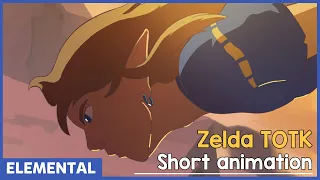 Zelda Tears of The Kingdom Animation - Link's Dive (+Animation Process) ft.@sticco0762