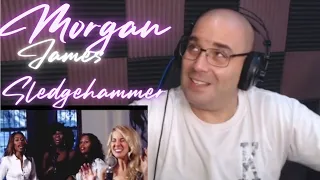 Morgan James Sledgehammer Reaction (Peter Gabriel Cover) Shakes - P Reacts