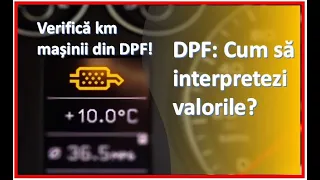 Interpretarea valorilor DPF