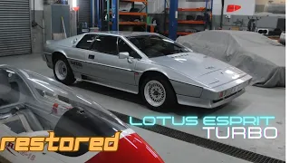 Lotus Esprit turbo restoration