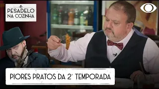 TOP 5  Os PIORES PRATOS que Jacquin experimentou no Pesadelo na Cozinha