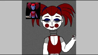 Eleanor//FNAF SPEEDPAINT//Gift for Dawko and Scott