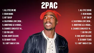 2Pac Greatest Hits 2024 Collection   Top 10 Hits Playlist Of All Time