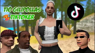 EL TIO G1LI1P0LL@S SE VUELVE TIK TOKER - Gta San Andreas Loquendo