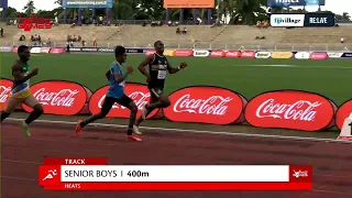 Re:Live Heats | Senior Boys 400m Heat 5 | Day 1