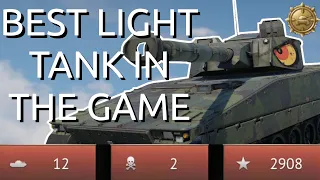 This is the PERFECT light tank || CV-90105 (My favorite top tier:)