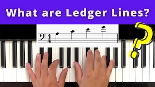 How to Read Ledger Lines on Sheet Music (Quick & Easy)