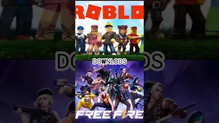 Roblox VS Free Fire || #shorts #vs ||after dark x the perfect girl (slowed + reverb) fuse remix