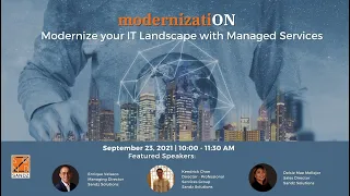 modernizatiON: Modernize your IT Landscape with Managed Services
