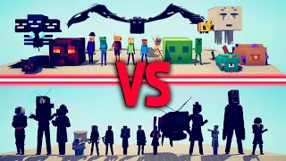 CAMERAMAN vs MINECRAFT TEAM - Totally Accurate Battle Simulator