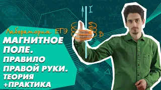 ЕГЭ Физика 2021 | ТЕОРИЯ + ПРАКТИКА | Магнитное поле | Правило правой руки | Решение задач ЕГЭ