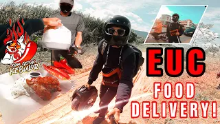 FOOD DELIVERY NAIK ELECTRIC UNICYCLE!