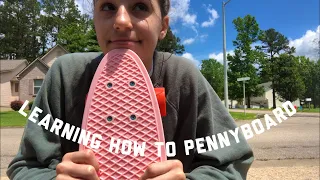 LEARN HOW TO PENNYBOARD WITH ME 🍄