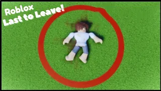 In Roblox - LAST TO LEAVE THE CIRCLE ⭕
