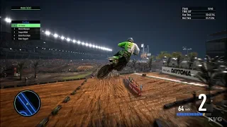 Monster Energy Supercross 3 - Wet Track Gameplay (PS4 HD) [1080p60FPS]