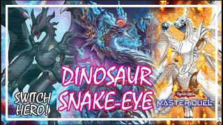DINOSAUR SNAKE-EYE COMBO RANKED GAMEPLAY POST NIGHTMARE ARRIVALS (Yu-Gi-Oh! Master Duel) #dinosaur