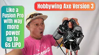 Hobbywing Axe R3 motor with 2-6s power for crawlers and bashers