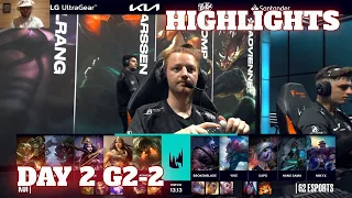 G2 vs KOI - Game 2 Highlights | Day 2 LEC Summer 2023 Group Stage | G2 Esports vs KOI G2