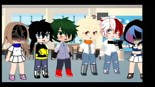 If you sing I'll shoot you | Gacha club | Ft. sad me and some mha characters and my friend