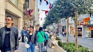 Taksim Square Istanbul | Istiklal street walking tour | Istanbul city centre September 2022