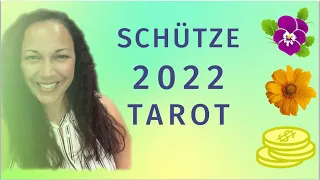 ♐️ SCHÜTZE 2022 TAROT 🔮  GROSSES GLÜCK IN DER LIEBE UND TRANSFORMATION 🎁💙 #schütze #tarot