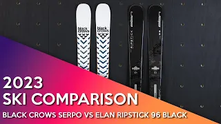 2023 Black Crows Serpo vs. Elan Ripstick 96 Black