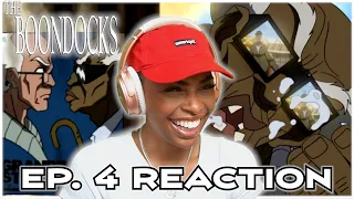 THESE NINJA'S CRAZY AS HELL! | GRANDDAD'S FIGHT | THE BOONDOCKS SEASON 1 EPISODE 4 REACTION