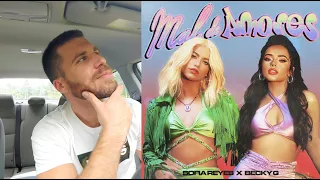 Sofia Reyes, Becky G - MAL DE AMORES / REACTION