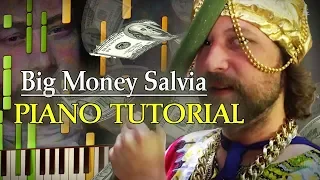 Hot Dad - BIG MONEY SALVIA | Piano Tutorial | Synthesia $
