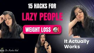 15 LAZY HACKS FOR WEIGHT LOSS That Actually Works How To lose weight Easily Frequently asked Ques