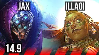 JAX vs ILLAOI (TOP) | 700+ games | BR Master | 14.9