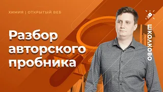 Химия. ЕГЭ 2021. Разбор авторского пробника