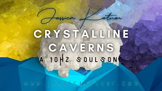 Crystalline Caverns | 10 Hz | Light Language Song | Serotonin Release | Happiness | Deep Reflection